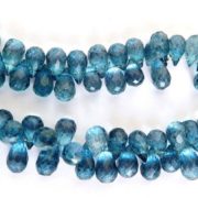 White_topaz_coated_London_blue_beads_by_ariyangems