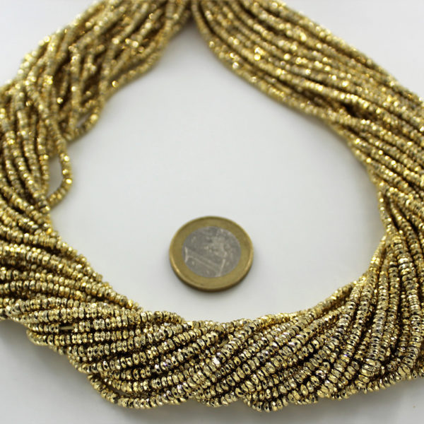 Gold_Plated_Pyrite_Tyre_Faceted_Beads_BY_Ariyangems